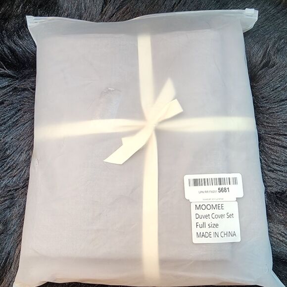 100% Cotton Duvet Cover Set Gray - Picture 6 of 6